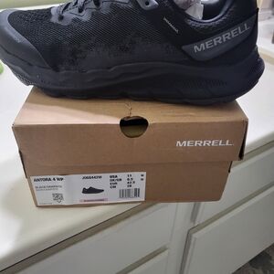 New Womens Merrell Antora 4 Sz 11W Waterproof Hiking Shoes